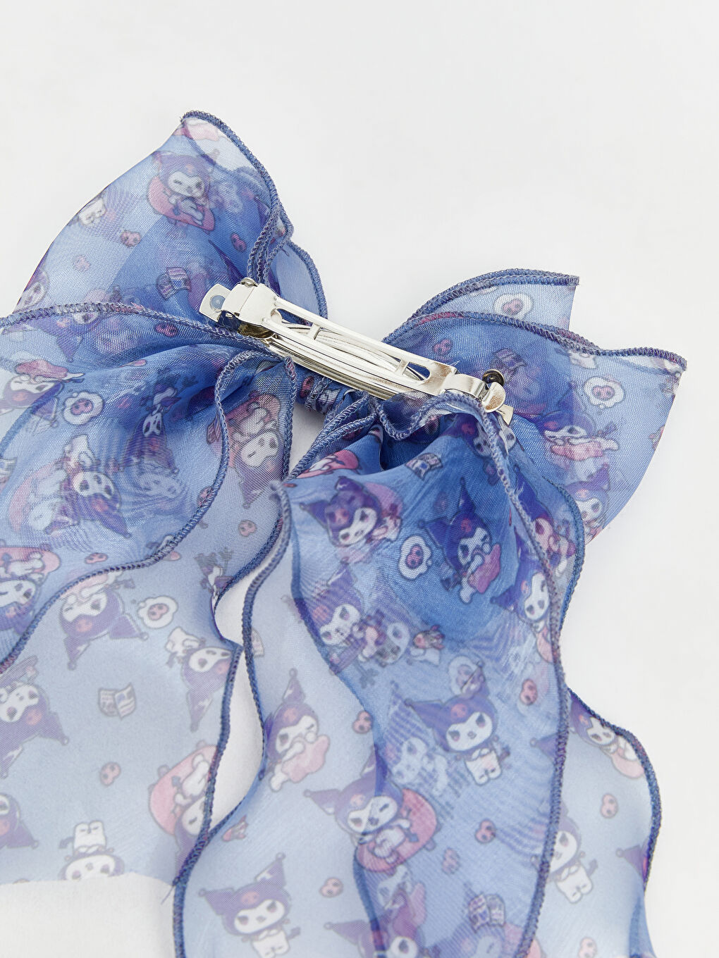 Karışık Kuromi Baskılı Fiyonk Detaylı Kız Çocuk Toka-2