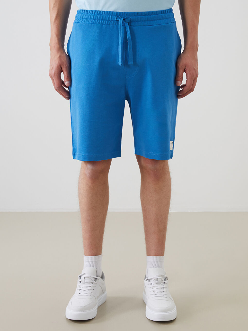 Standard Fit Printed Men's Shorts -S5QN75Z8-ZSZ