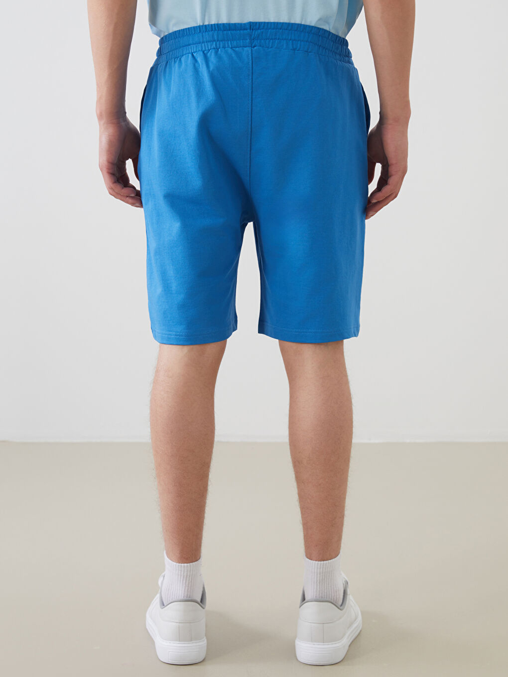 Standard Fit Printed Men's Shorts -S5QN75Z8-ZSZ