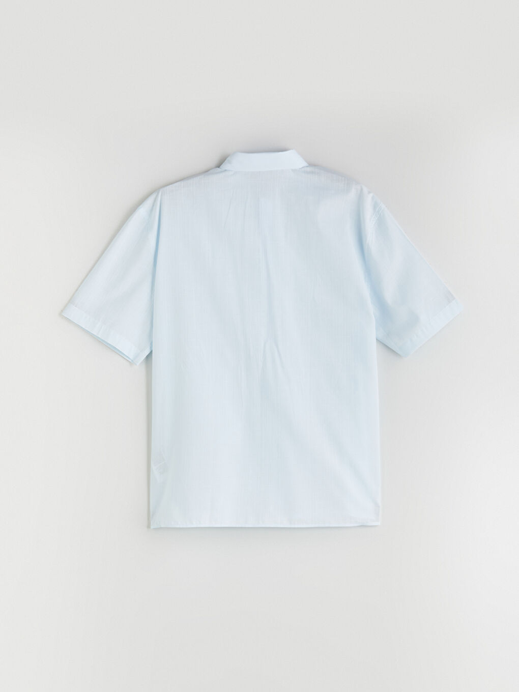XSIDE Comfortable Fit Short Sleeved Poplin Men's Shirt -S5QN86Z8-QVX