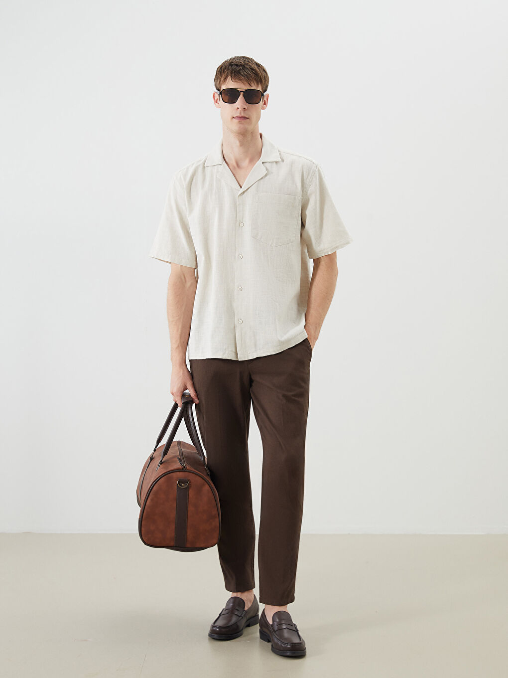 Standard Fit Men's Trousers -S5QN94Z8-GT9