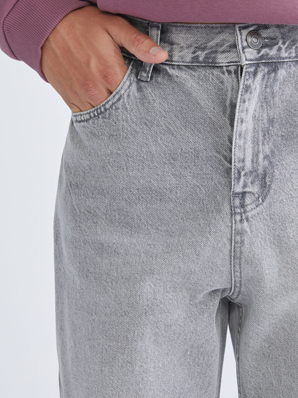 LCW Jeans Baggy Fit Men's Jeans -S5QO07Z8-GRD
