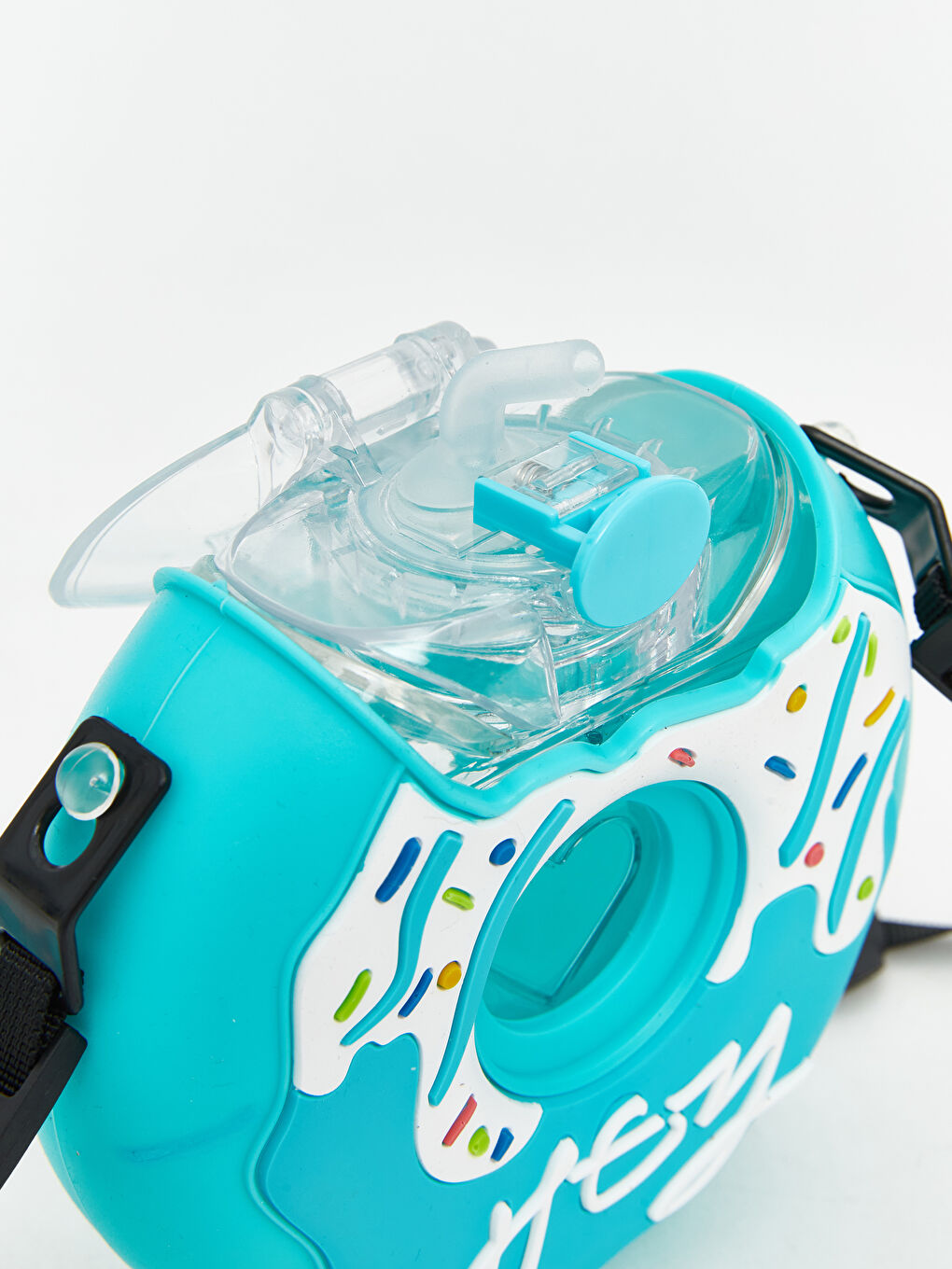 Karışık Boyun Askılı Çocuk Su Matarası 380 ml-2