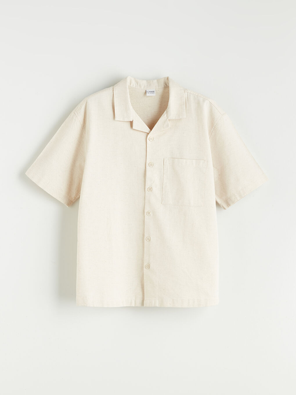 Linen Blend Boys' Shirt -S5QO18Z4-FDJ