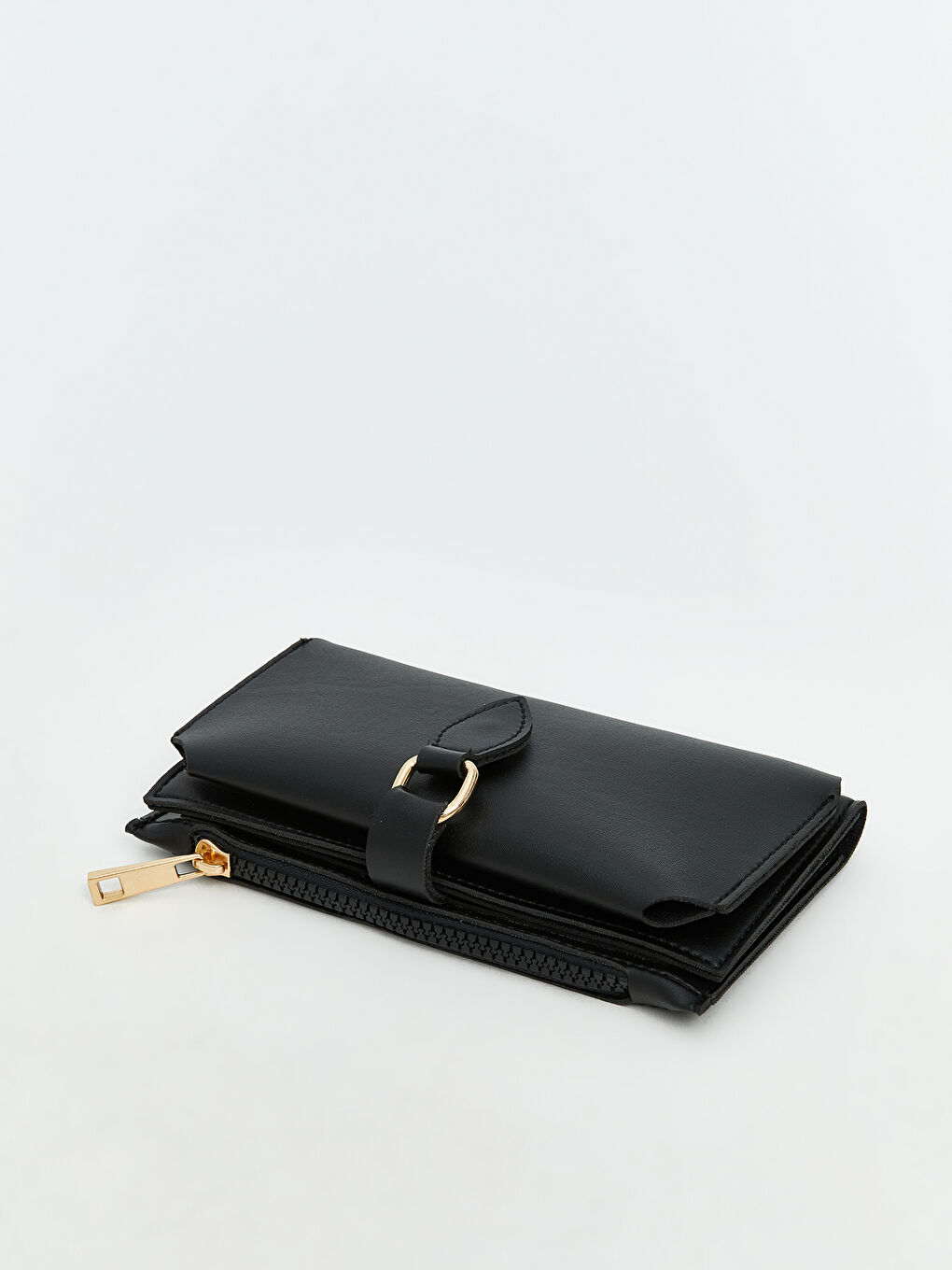Leather Look Women's Wallet -S5QO43Z8-HUC