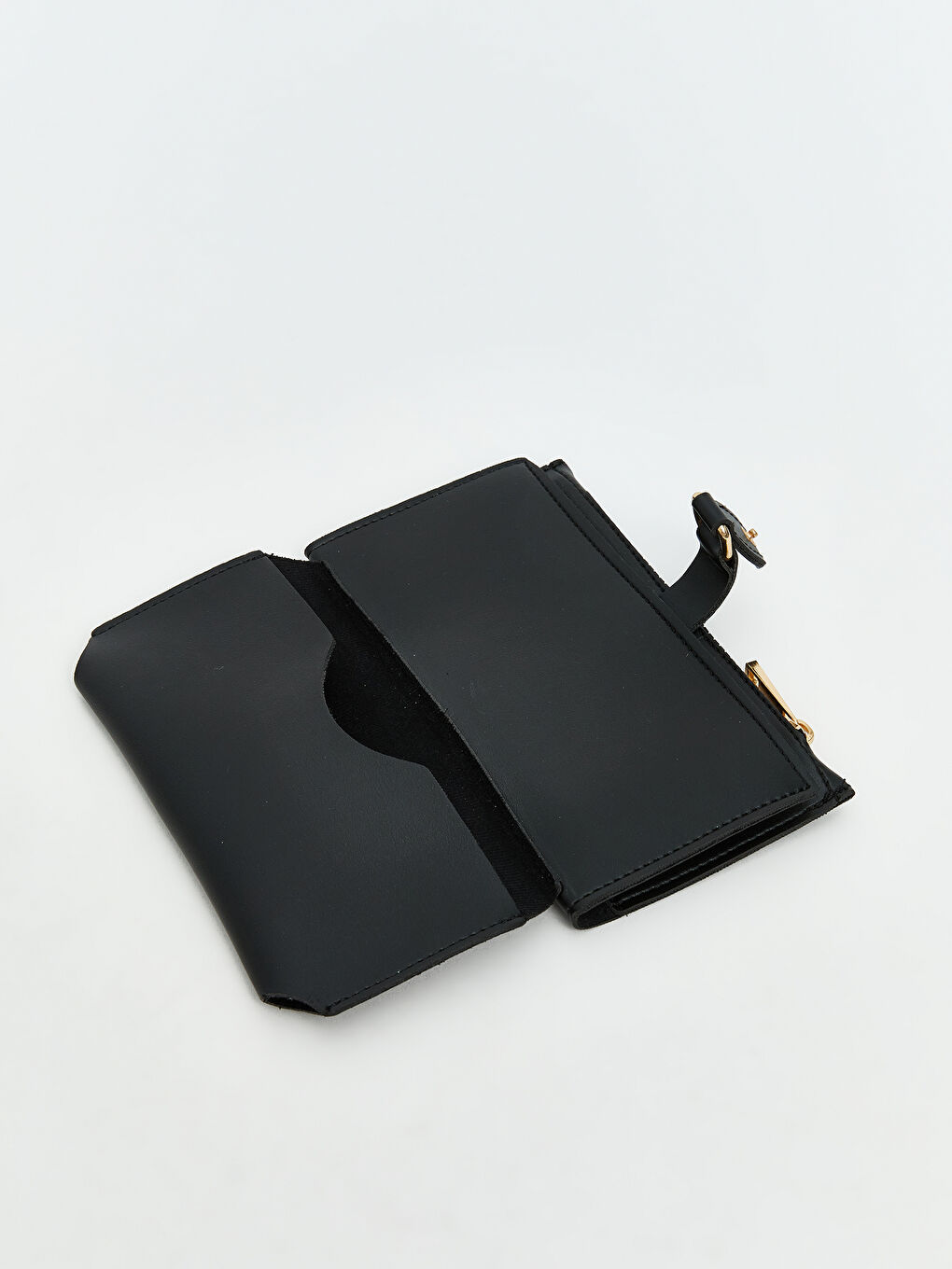 Leather Look Women's Wallet -S5QO43Z8-HUC