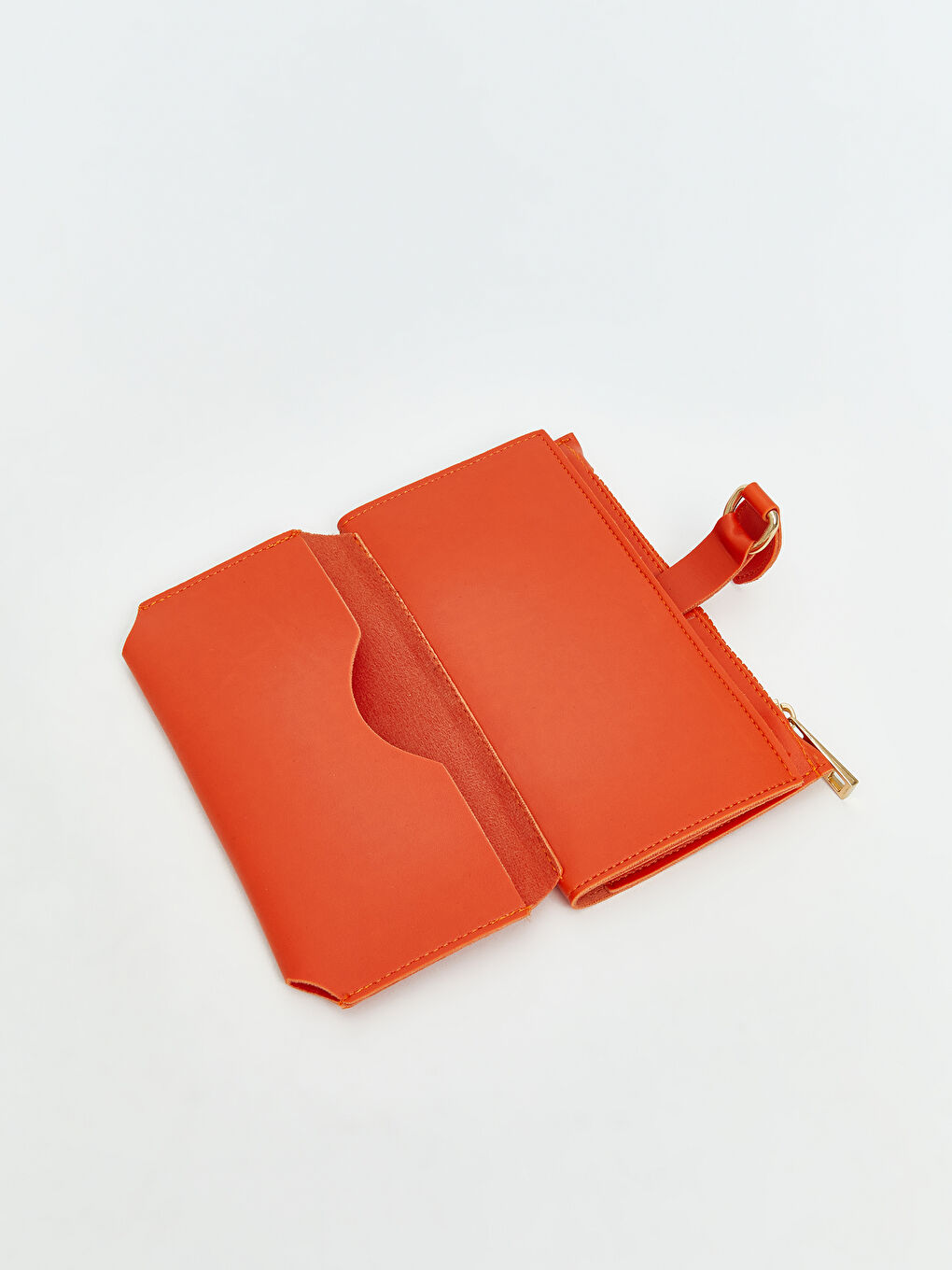 Leather Look Women's Wallet -S5QO43Z8-T4D