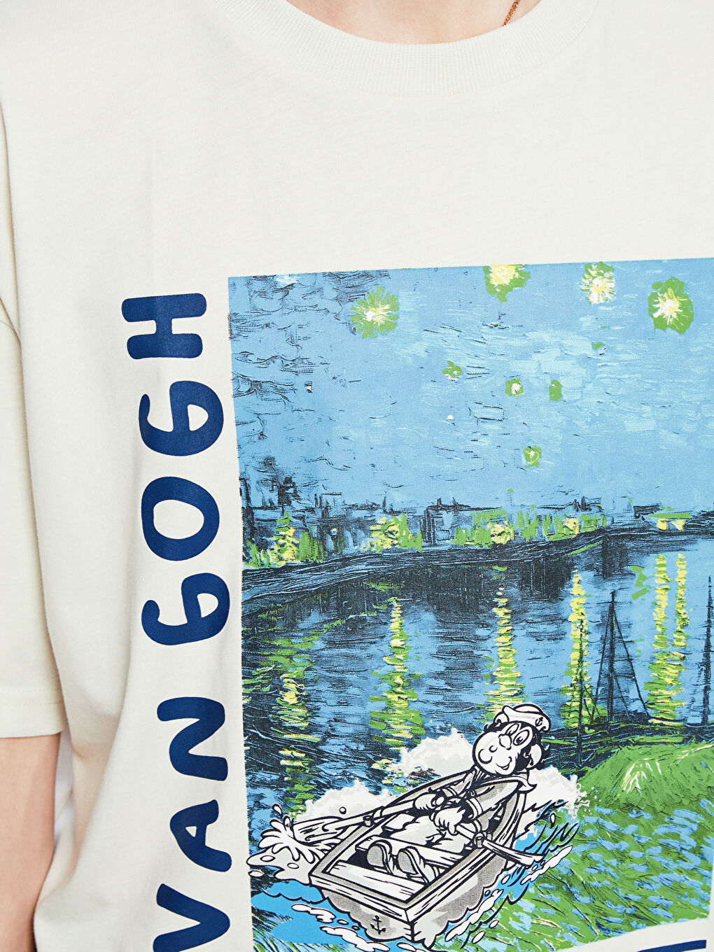 Man BEIGE T-Shirt -S5QO61Z4-FF5