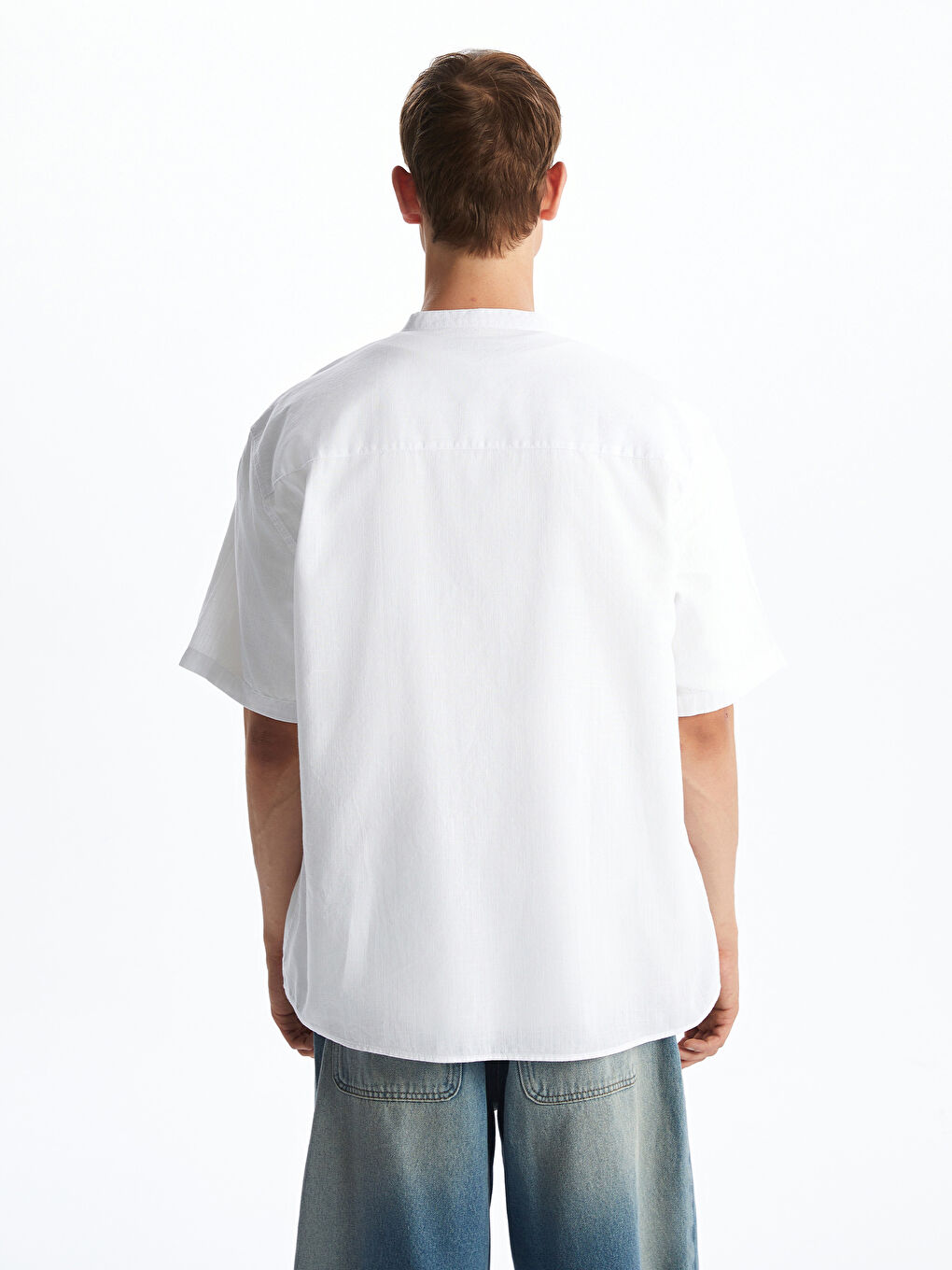 Regular Fit Short Sleeve Men's Shirt -S5QO73Z8-Q6K