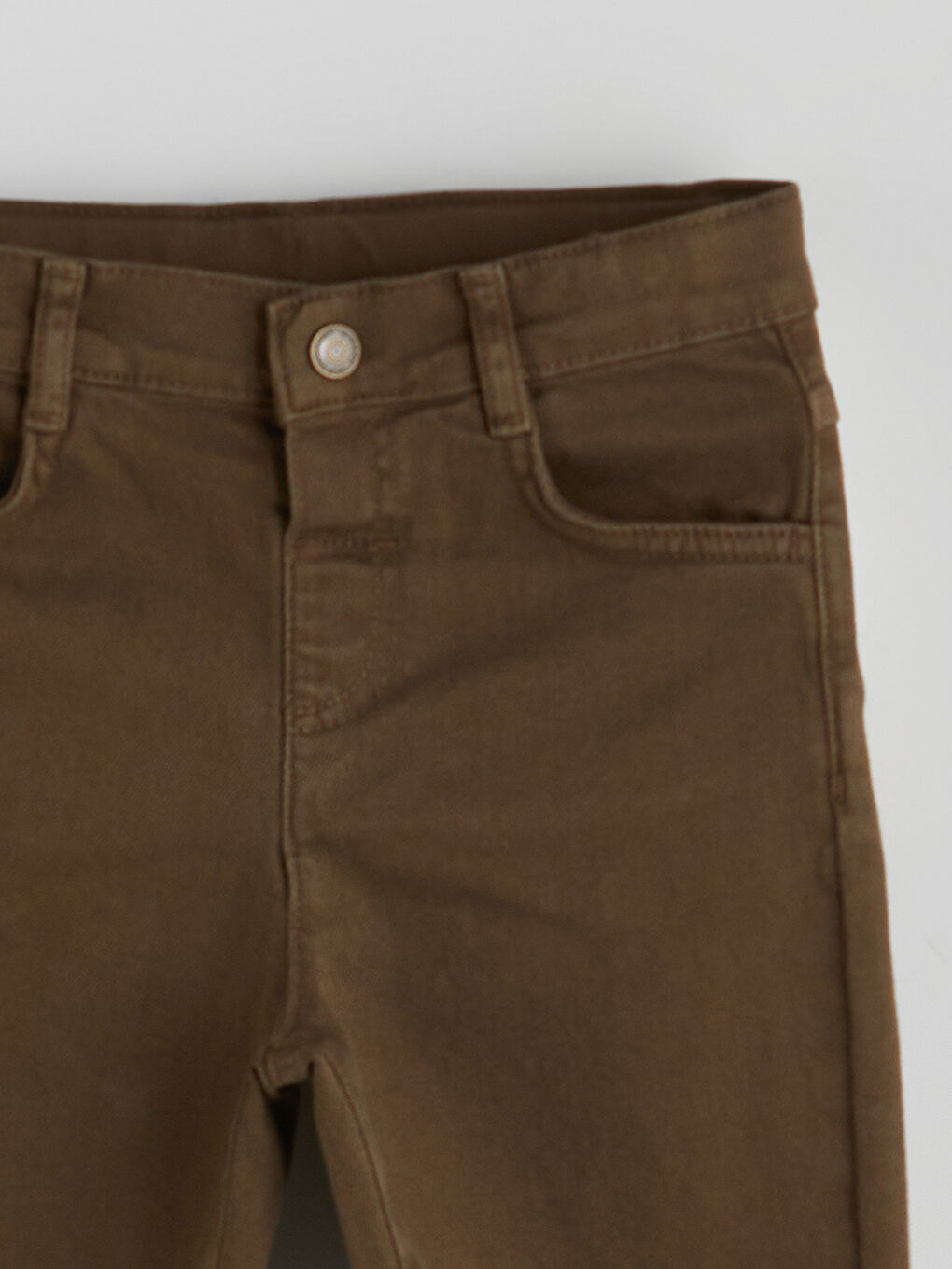 Elasticated Waist Boys' Gabardine Shorts -S5QO95Z1-GGY