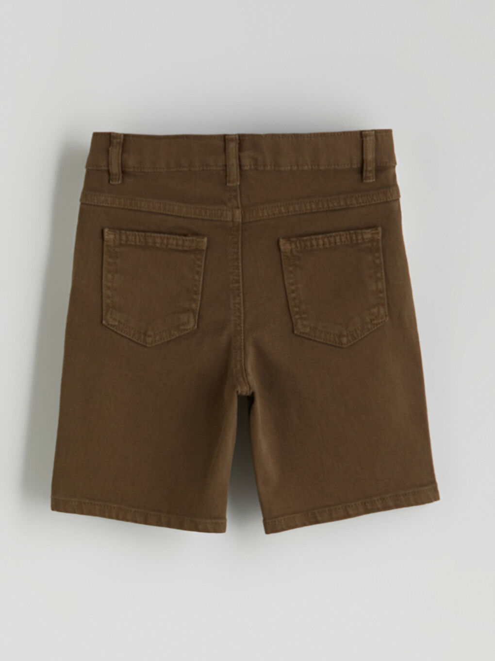 Elasticated Waist Boys' Gabardine Shorts -S5QO95Z1-GGY
