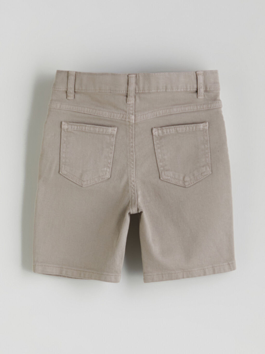 Elasticated Waist Boys' Gabardine Shorts -S5QO95Z1-GHA