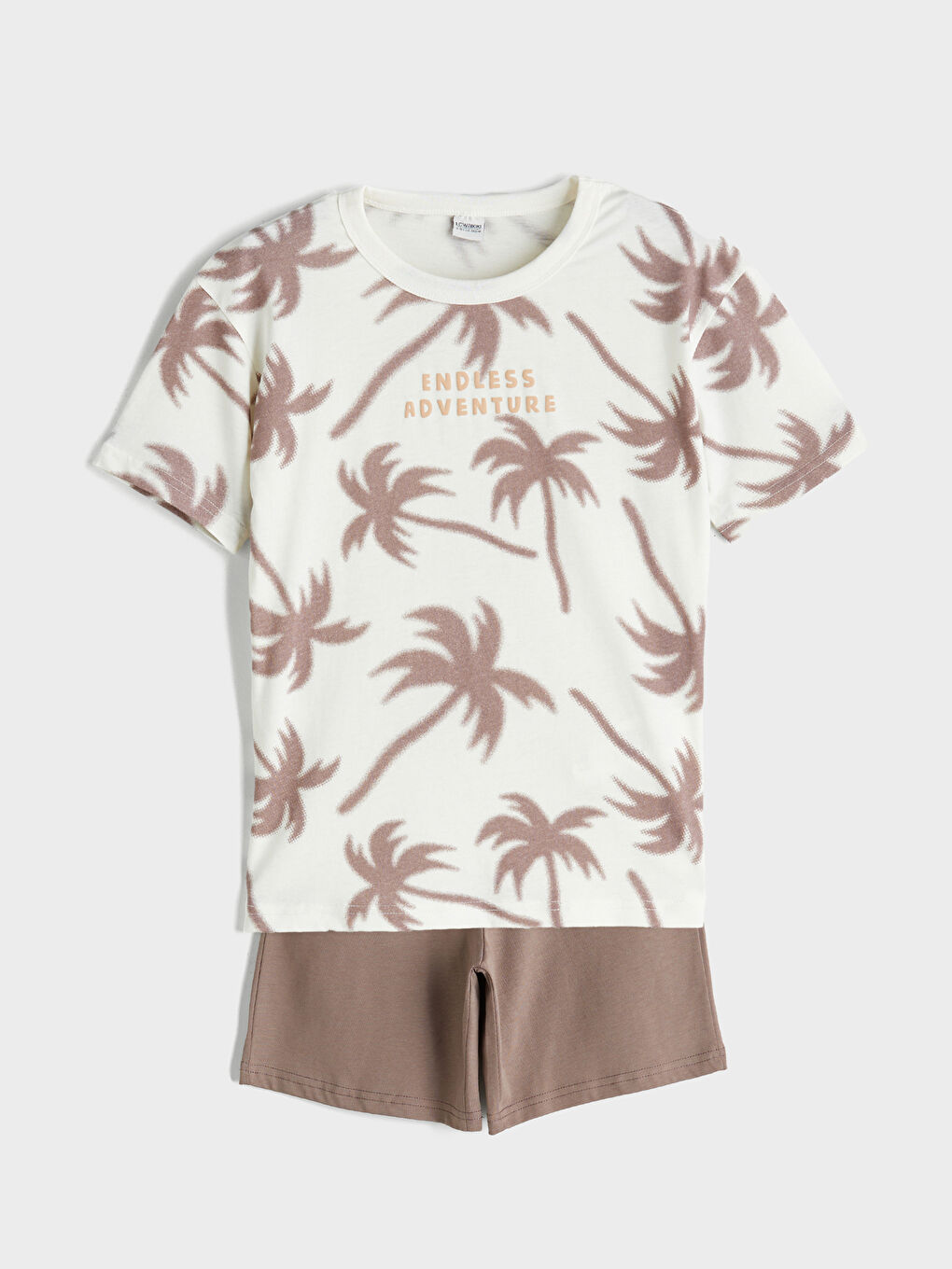 Crew Neck Boys' T-Shirt and Shorts -S5QP34Z4-LRA