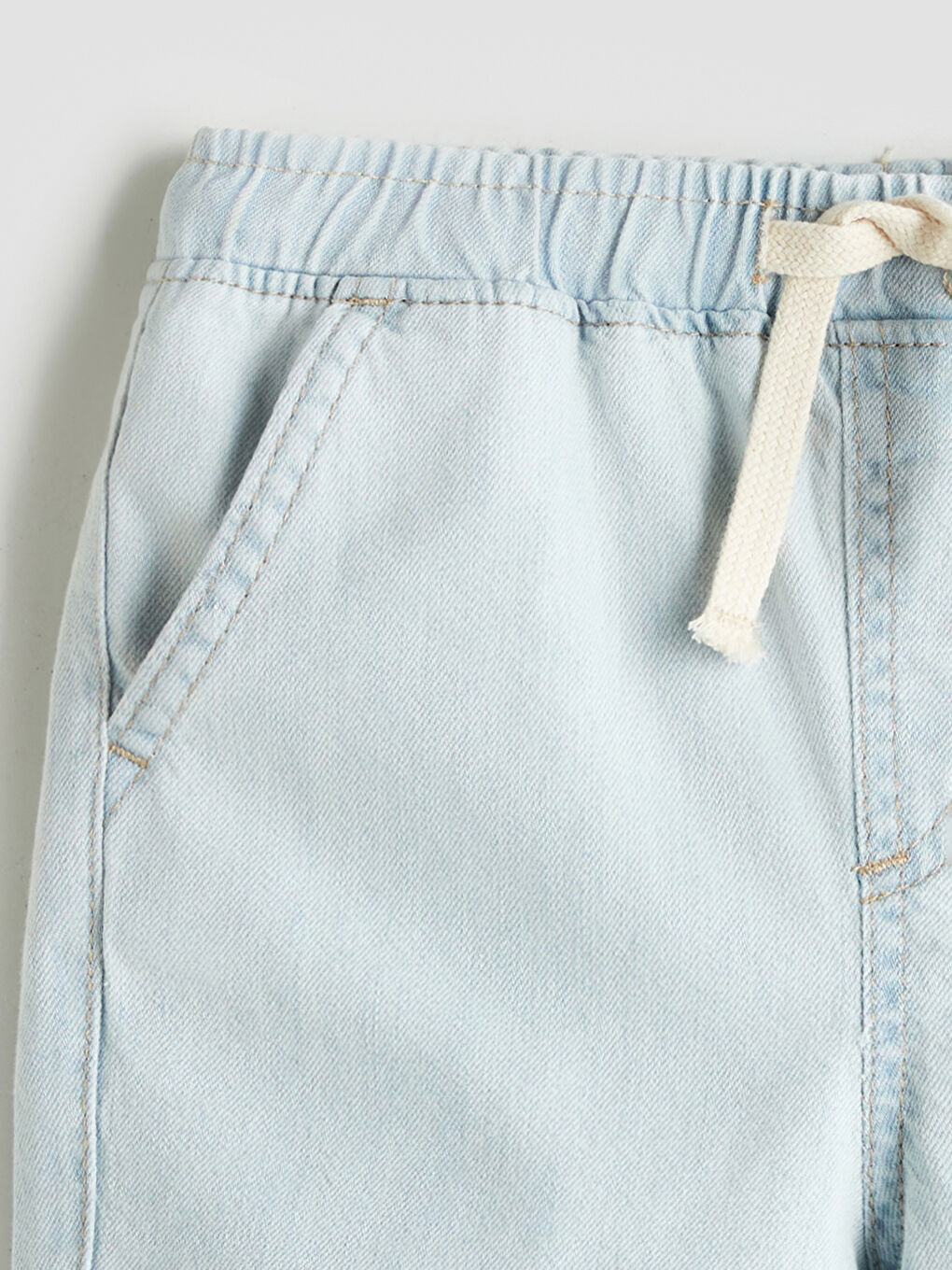 İndigo Basic Cepli Erkek Çocuk Jean Şort-2