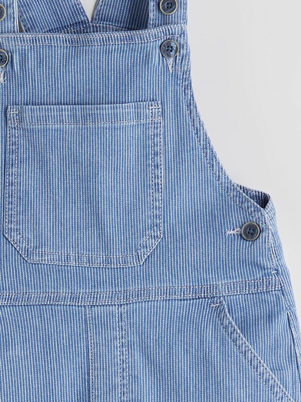 Square Neck Boy Jeans Overalls -S5QP41Z1-311