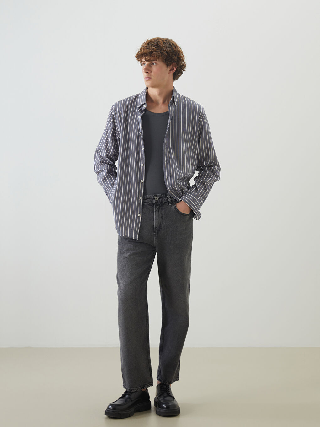 Baggy Fit Men's Jeans -S5QP47Z8-M0U