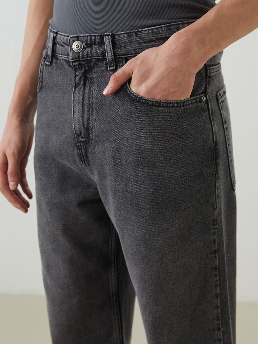 Baggy Fit Men's Jeans -S5QP47Z8-M0U