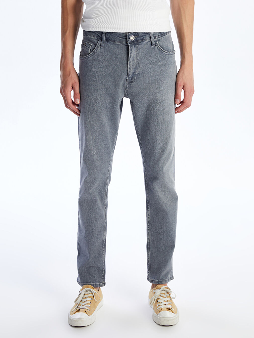 LCW Jeans 750 Slim Fit Men's Jeans -S5QP50Z8-GRD