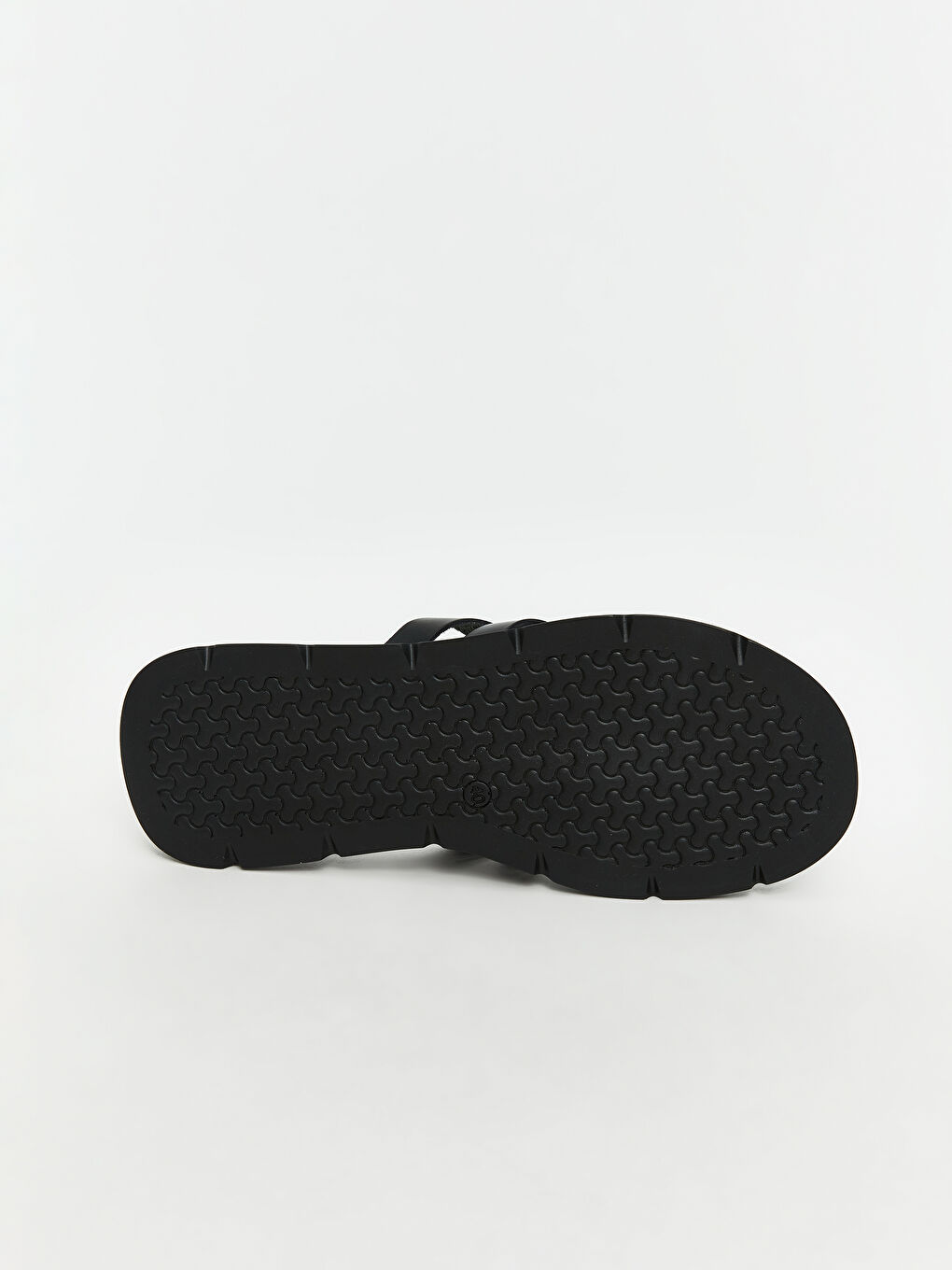 Siyah Çapraz Bantlı Kadın Terlik-3