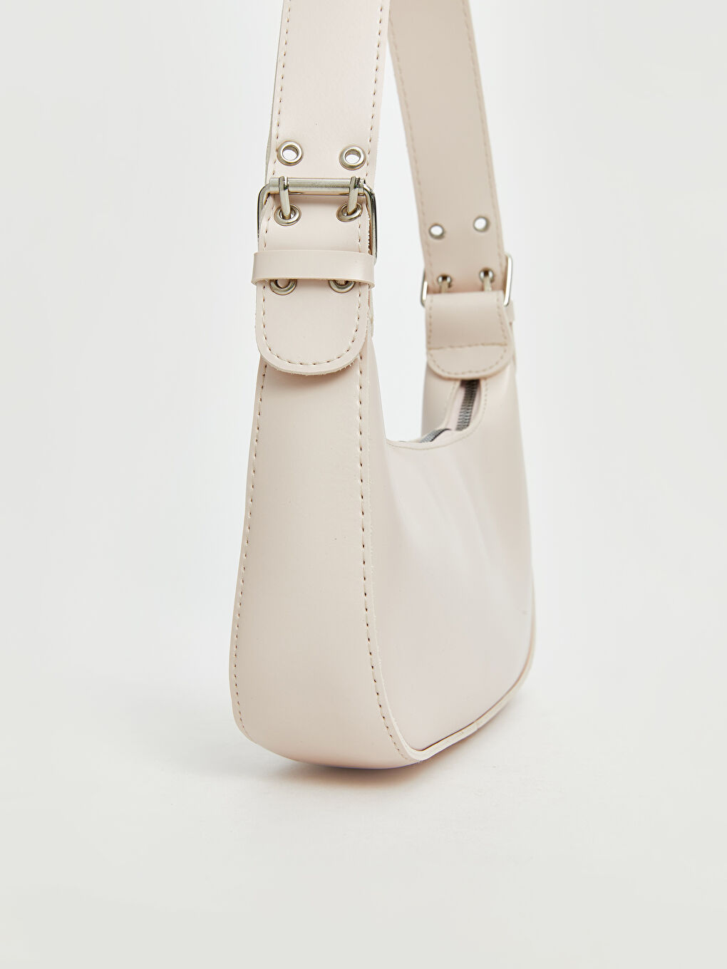 LCW ACCESSORIES Faux Leather Women's Baguette Bag -S5QP74Z8-HZB