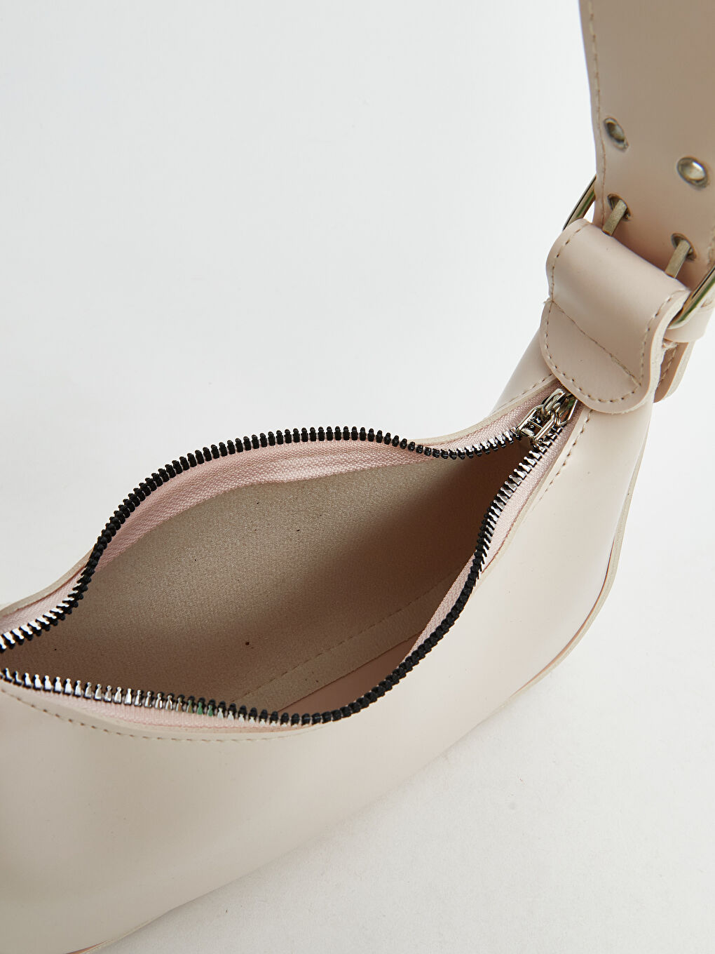 LCW ACCESSORIES Faux Leather Women's Baguette Bag -S5QP74Z8-HZB
