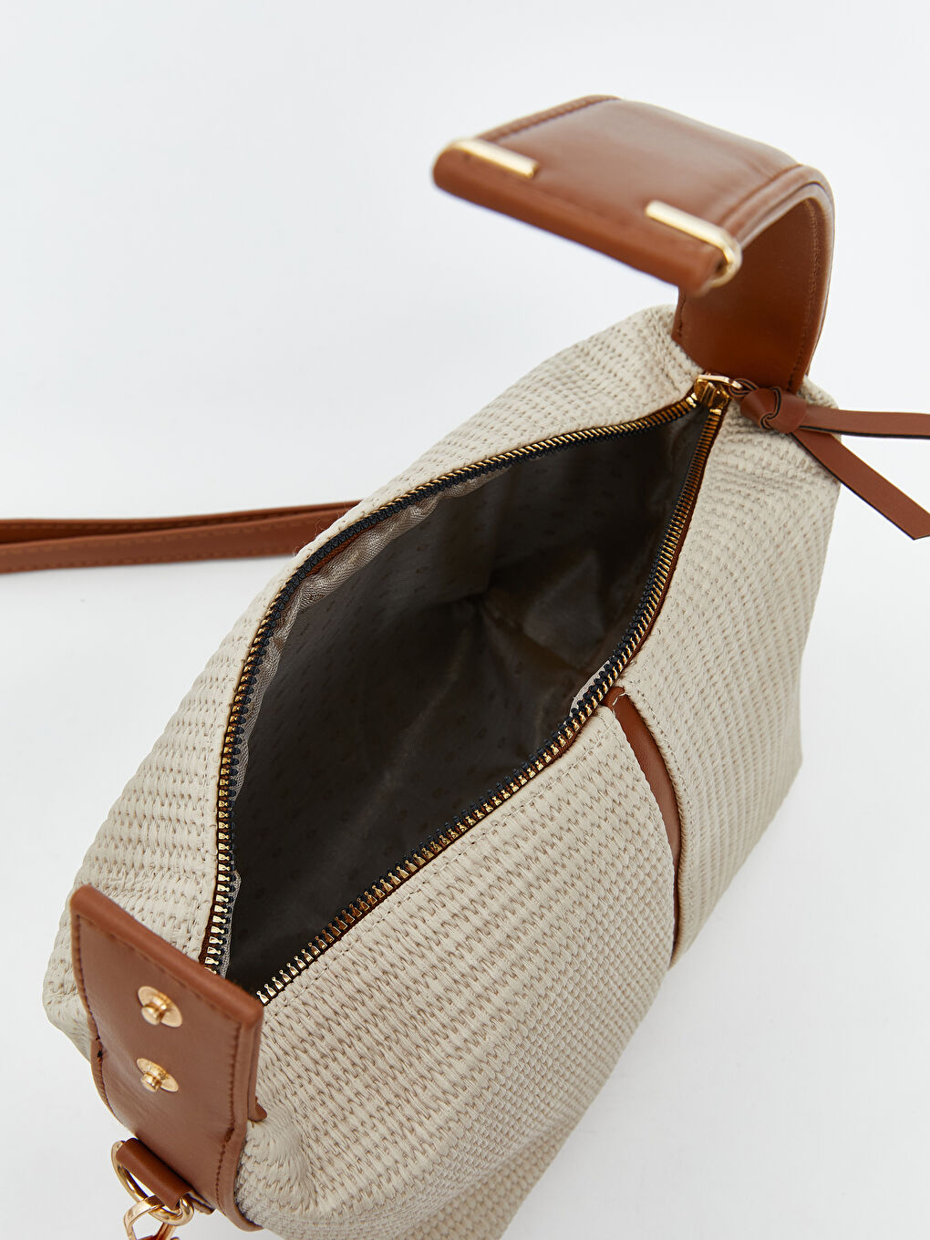 Bej Omuz Askılı Kadın Çanta-3