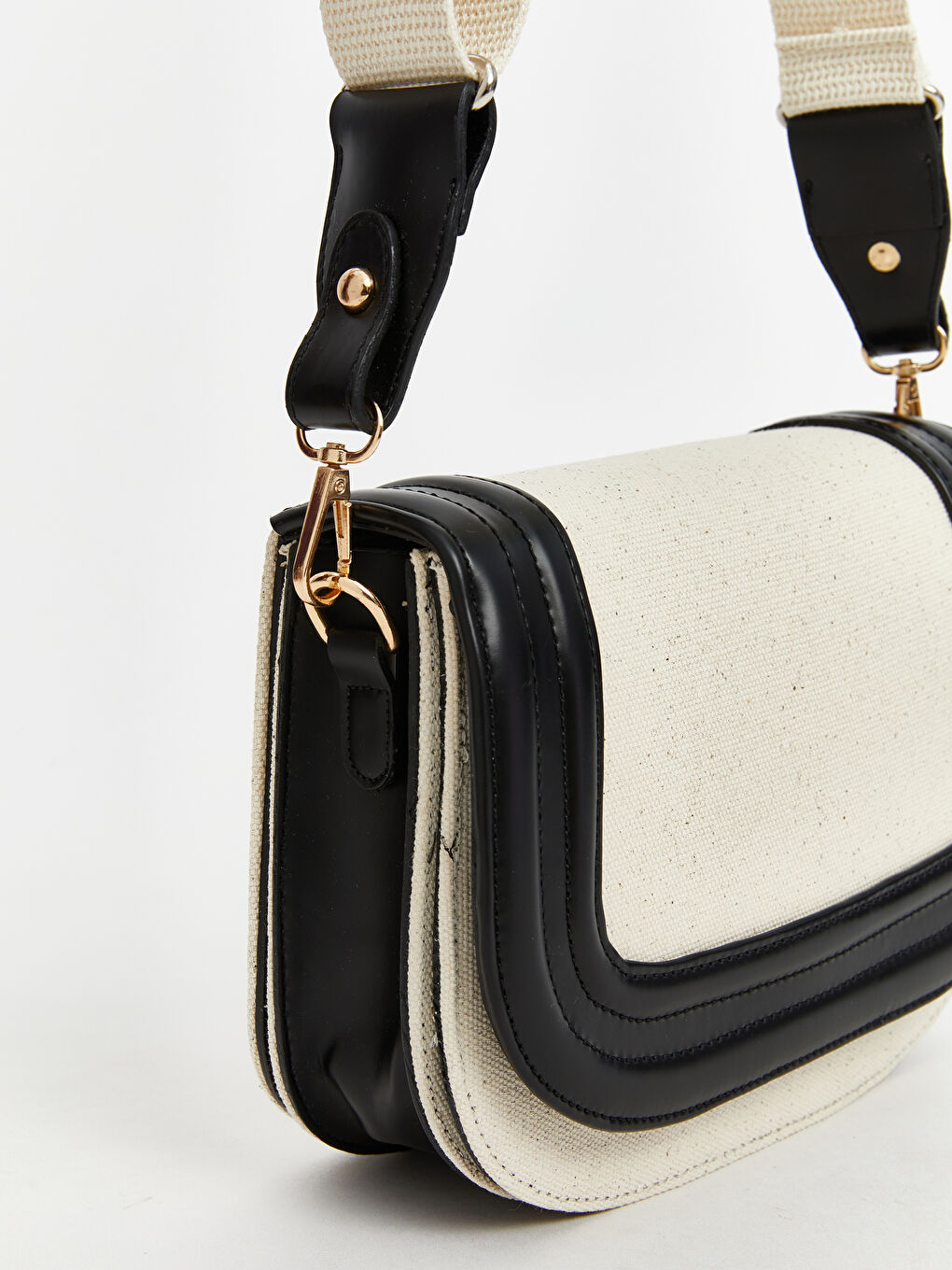 Bej Ayarlanabilir Askılı Kadın Omuz Çantası-3