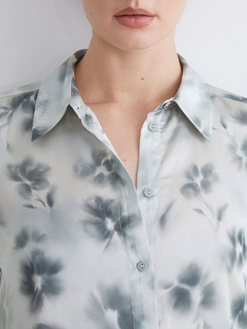 قميص ستان أوفراسايز للسيدات بنقشة تاي داي-3