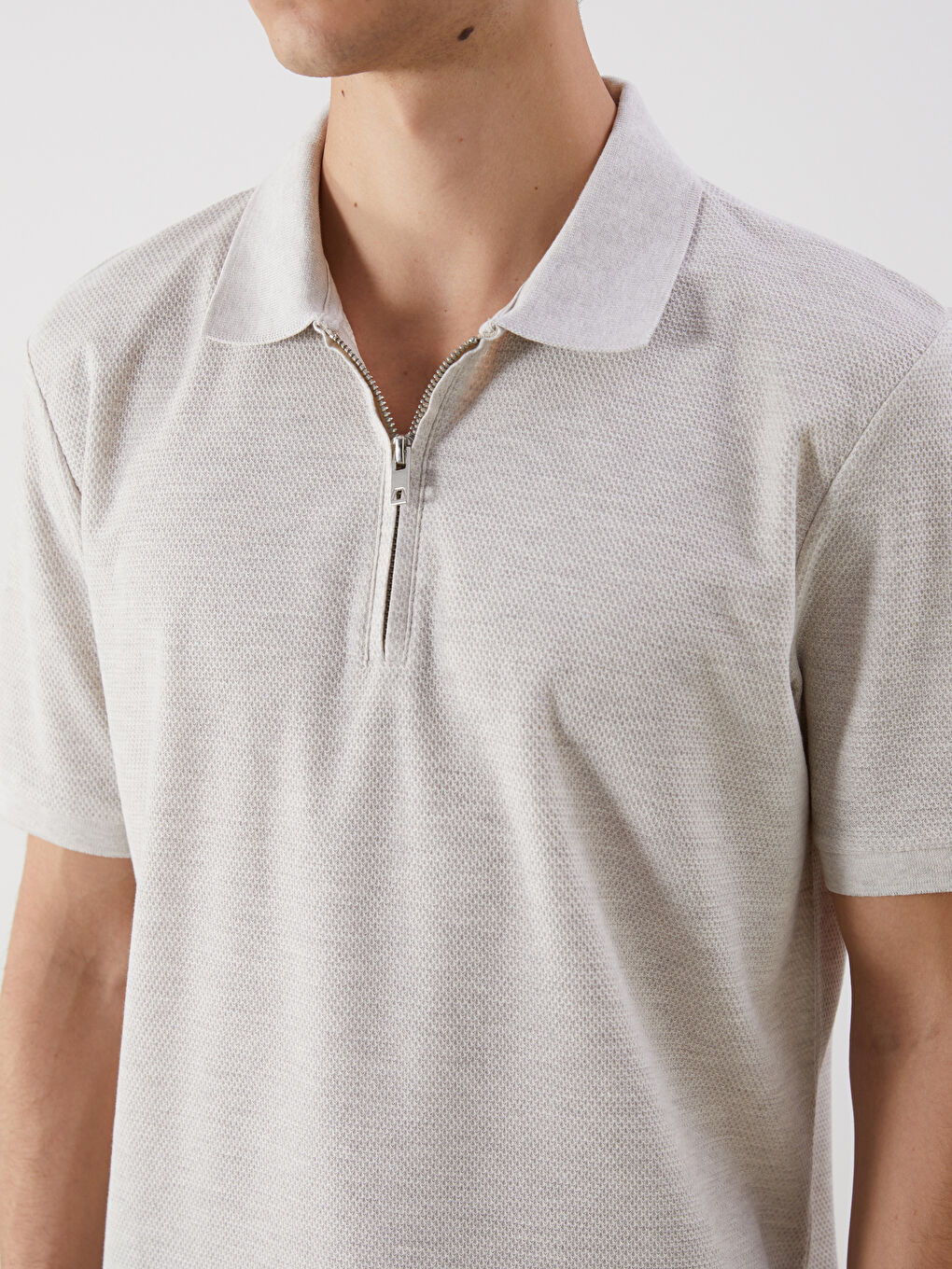 Men's Polo Neck T-Shirt -S5QQ59Z8-D2Y