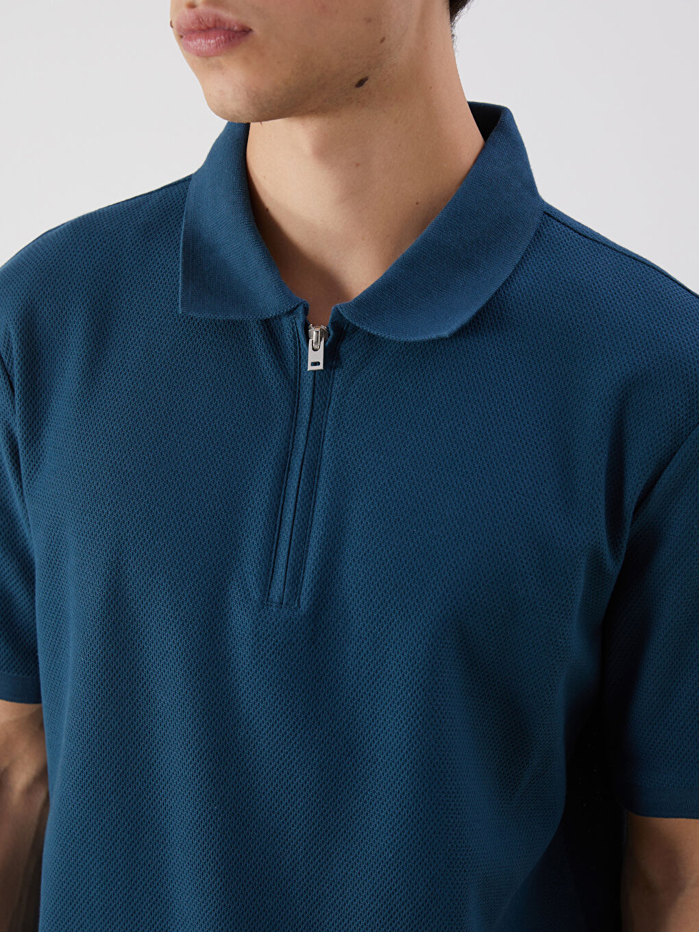 Men's Polo Neck T-Shirt -S5QQ59Z8-ZHX