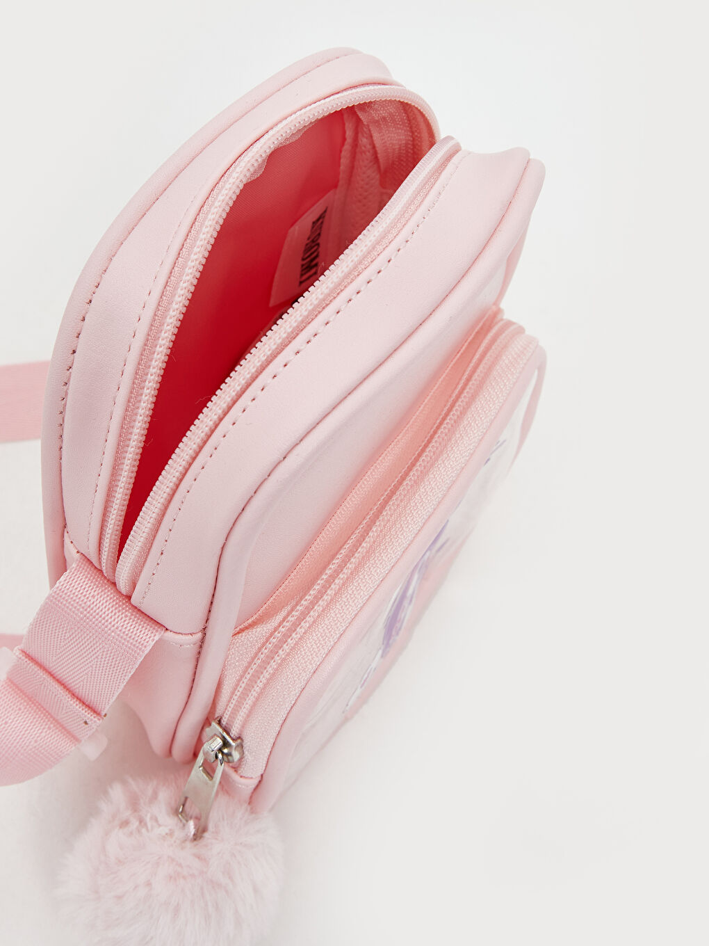 Pembe Kuromi Baskılı Kız Çocuk Omuz Çantası-4