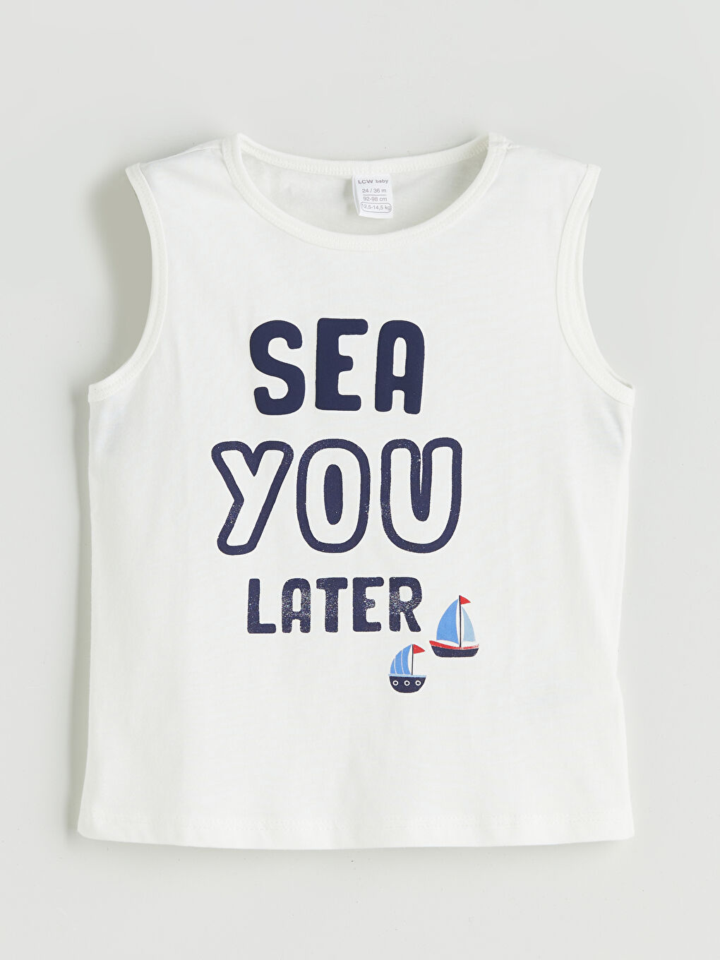 Printed Baby Boys' Tank Top and Shorts 2 Pack -S5QR04Z1-FDU