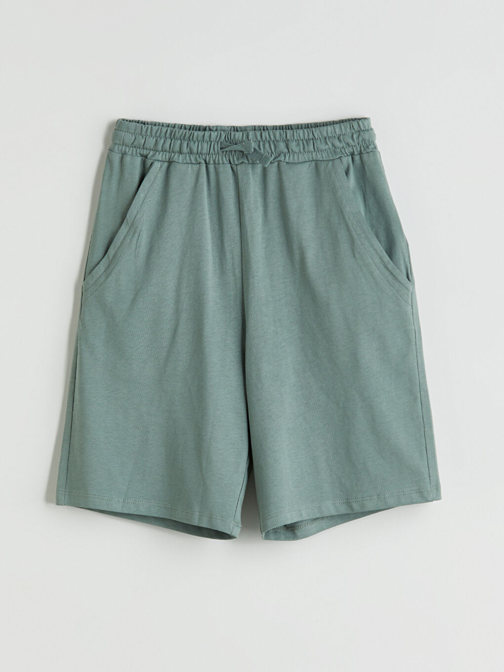 LCW Kids Crew Neck Boys' T-Shirt and Shorts -S5QR11Z4-GN2