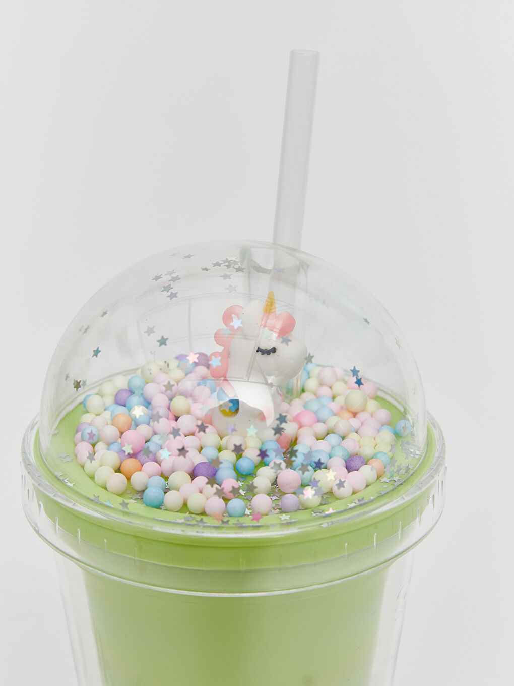 Karışık Baskılı Pipetli Bardak-1