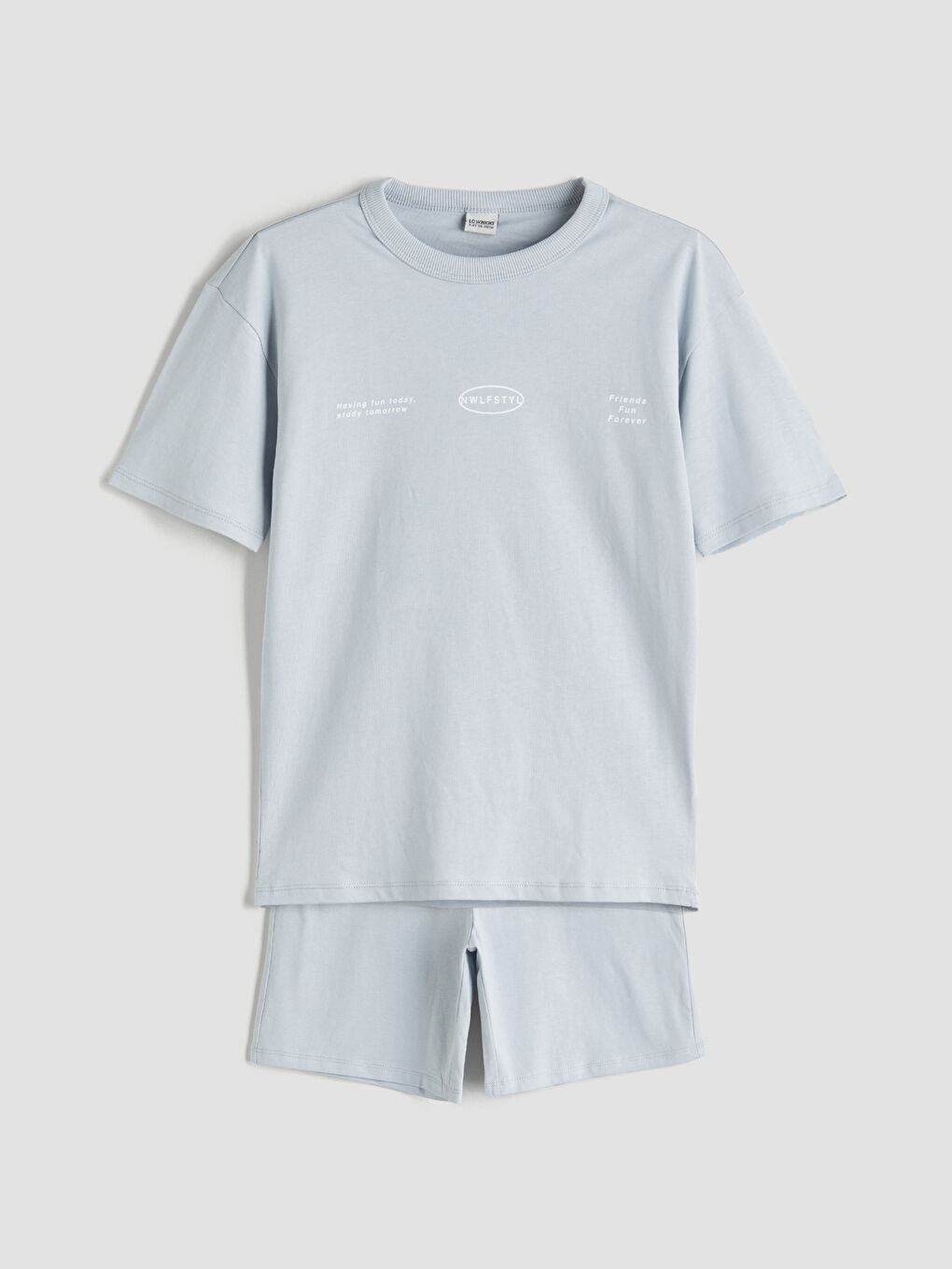 Crew Neck Boys' T-Shirt and Shorts -S5QR26Z4-G7J