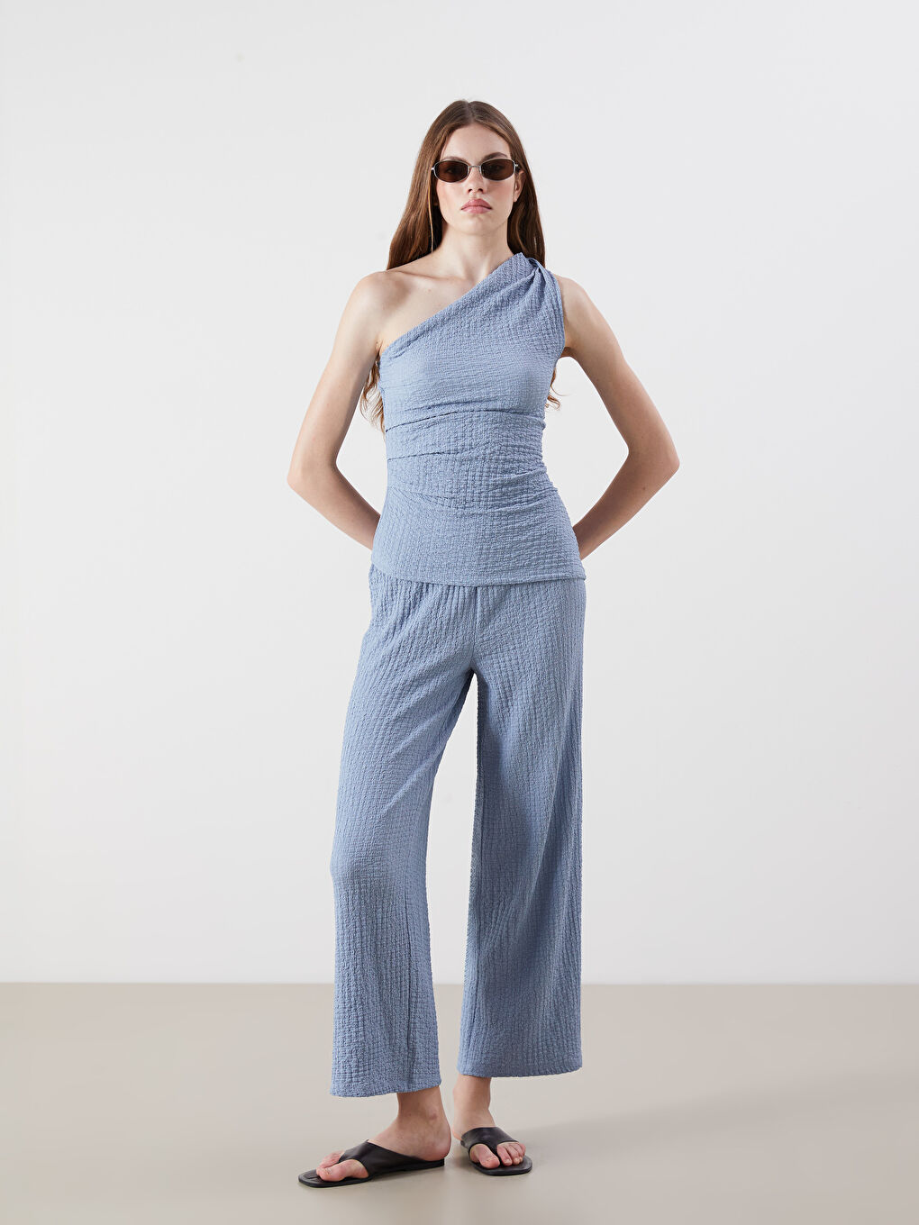 LC Waikiki INDIGO Bluza Žena -S5QR28Z8-DUJ