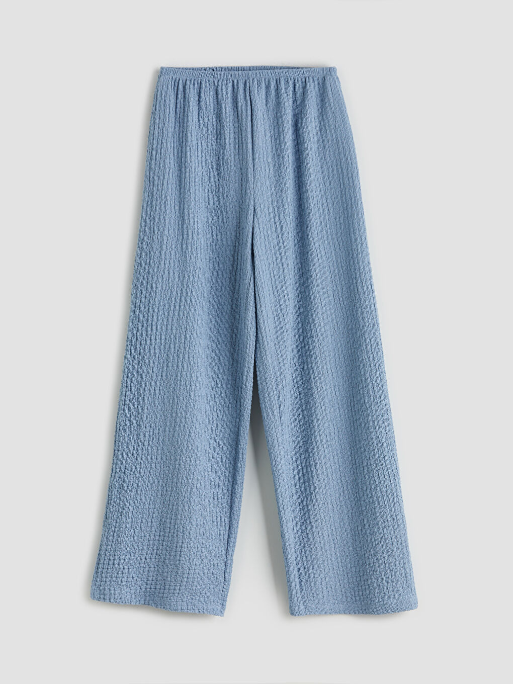 XSIDE Elasticated Waist Textured Women's Trousers -S5QR30Z8-DUJ