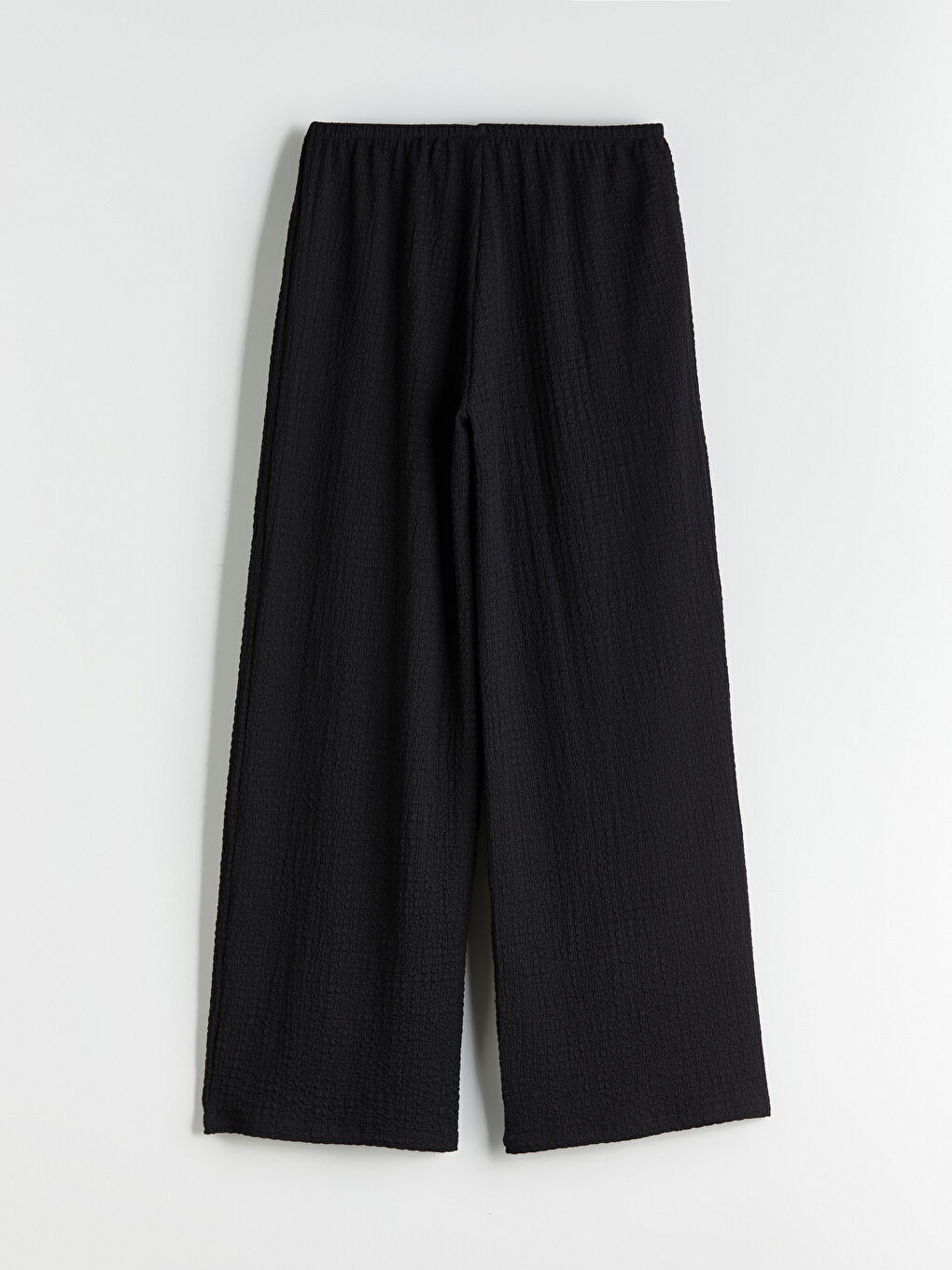 XSIDE Elasticated Waist Textured Women's Trousers -S5QR30Z8-CVL
