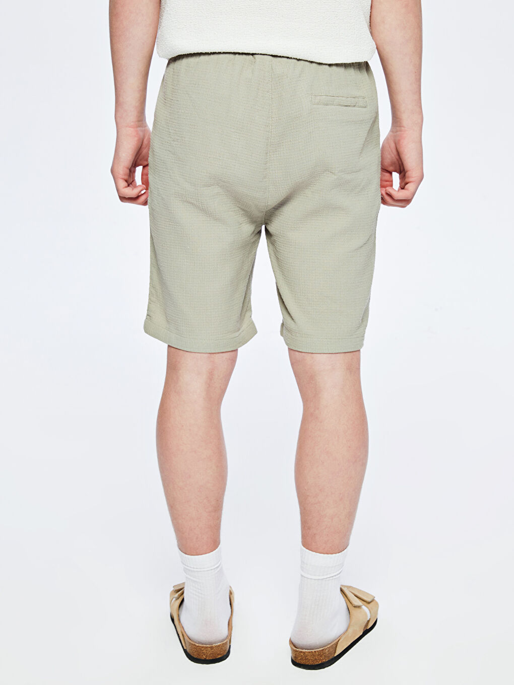 LCW Teen Teenage Boy GREEN Shorts -S5QR80Z4-GHY