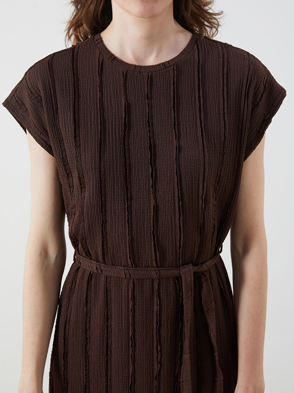 Woman BROWN Dress -S5QR92Z8-HDT