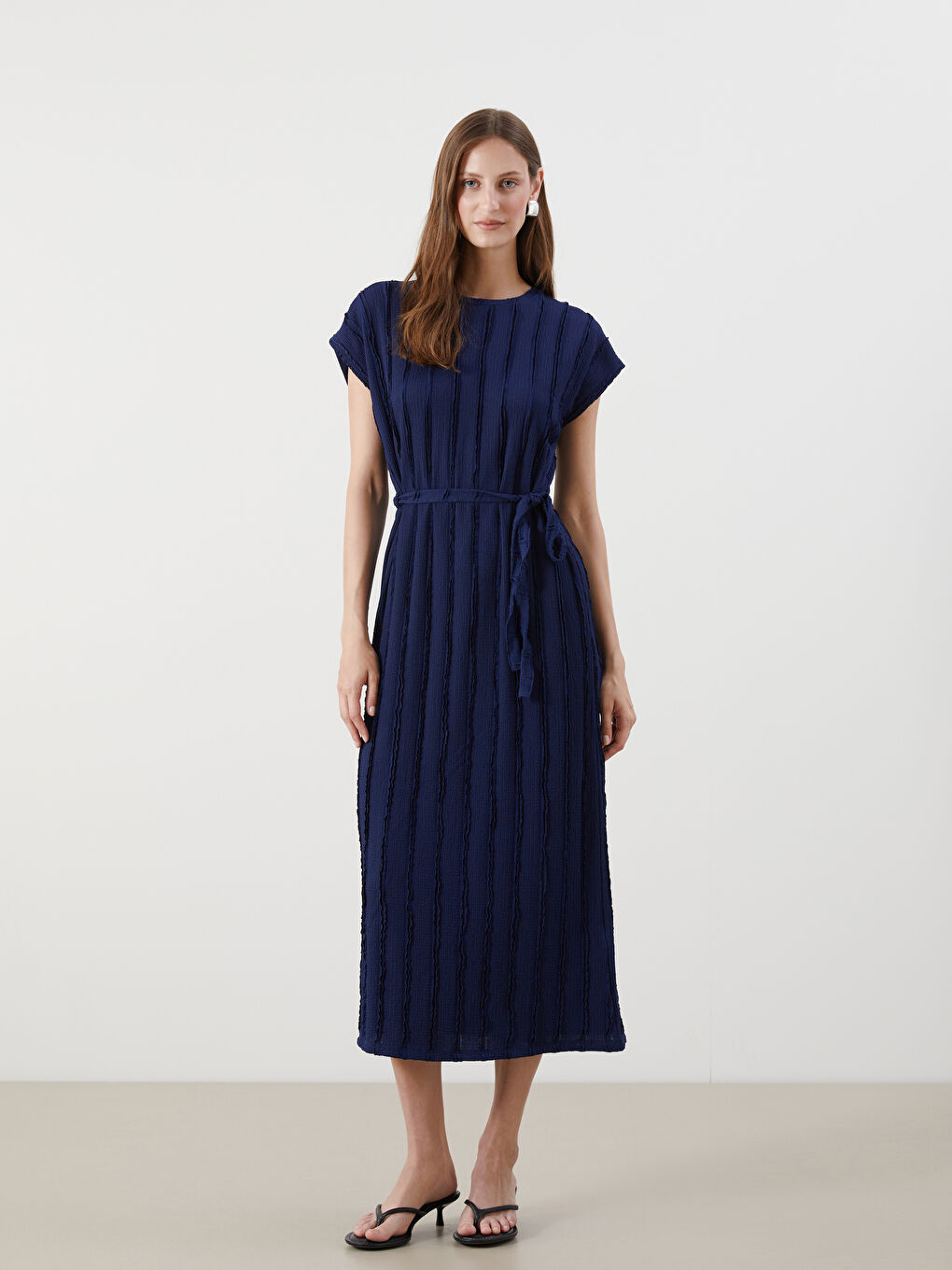 Woman NAVY Dress -S5QR92Z8-R3U