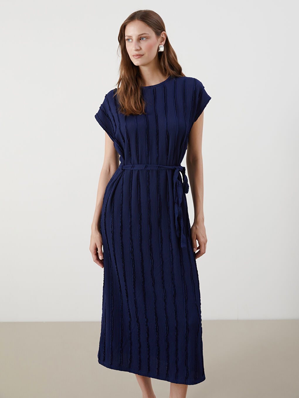 Woman NAVY Dress -S5QR92Z8-R3U