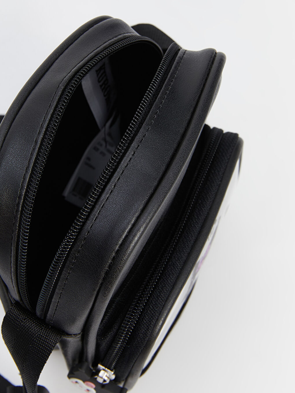 Siyah Kuromi Baskılı Kız Çocuk Çapraz Çanta-7