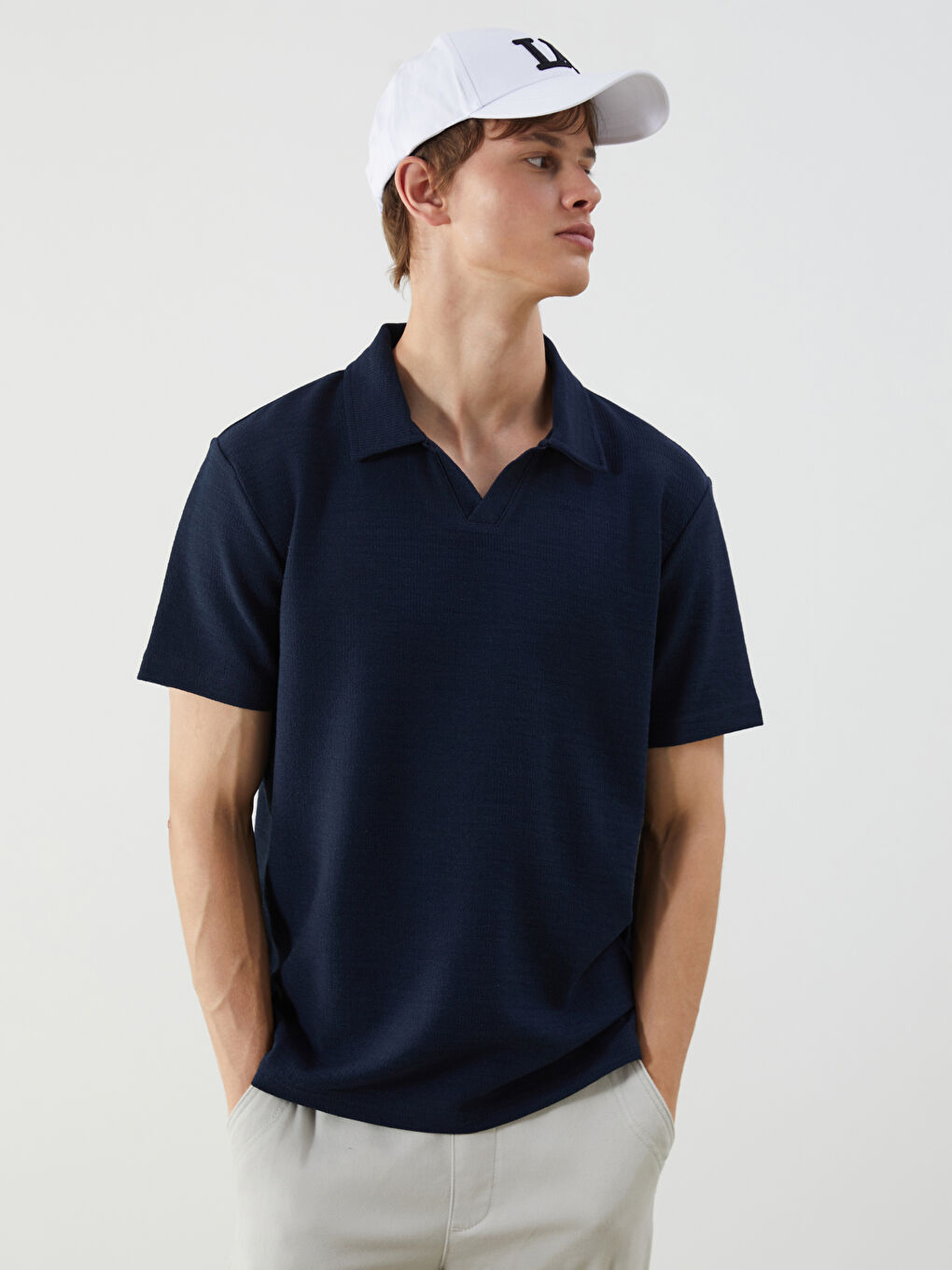 XSIDE Men's Polo Neck T-Shirt -S5QS23Z8-RFH