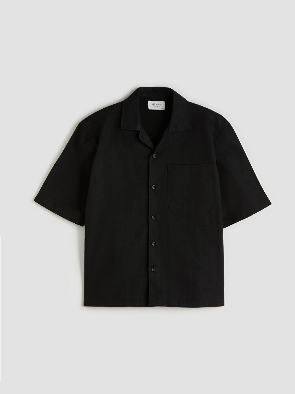 LCW Vision Man BLACK Shirt -S5QS30Z8-CVL