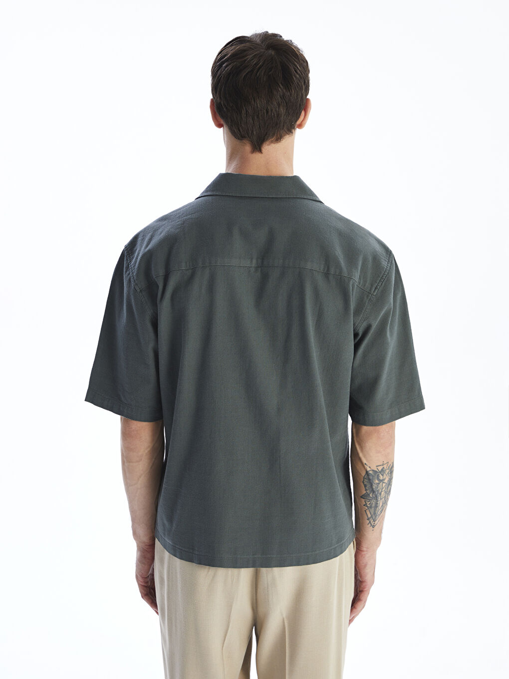 LCW Vision Man PETROL Shirt -S5QS30Z8-DBJ