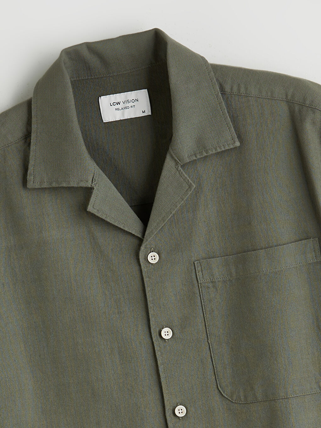 LCW Vision Man GREEN Shirt -S5QS30Z8-DYG