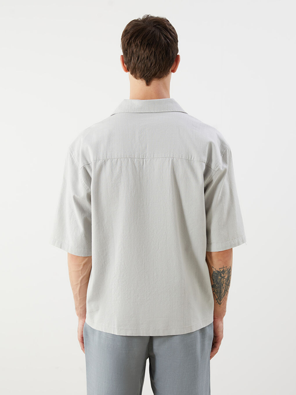 LCW Vision Man BEIGE Shirt -S5QS30Z8-S0L
