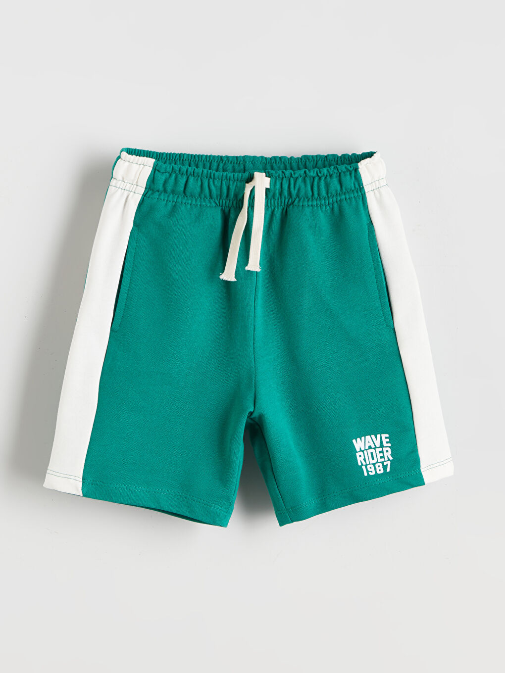Elastic Waist Printed Boys' Shorts -S5QS46Z1-H1N
