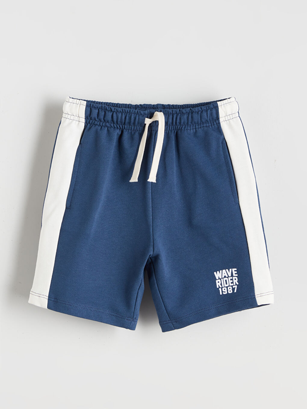 Elastic Waist Printed Boys' Shorts -S5QS46Z1-HEU